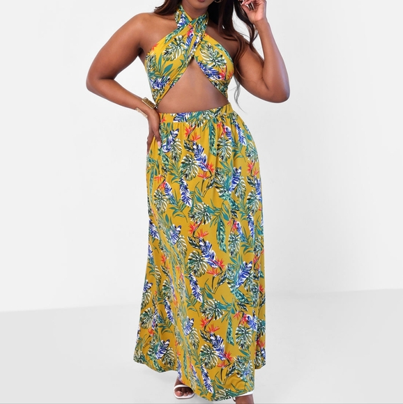 Rebdolls Tropical Skirt Set - Picture 2 of 4